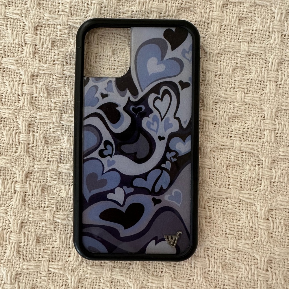 wildflowers purple hearts case